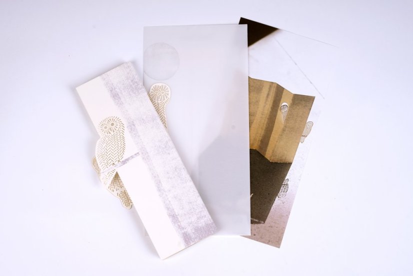 Greeting card OWLS | PORIGAMI