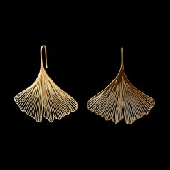 Náušnice GINKGO | MICHAELA GORCOVÁ