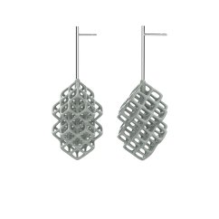Earrings CUBE XL | ART43D
