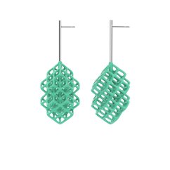 Earrings CUBE XL | ART43D