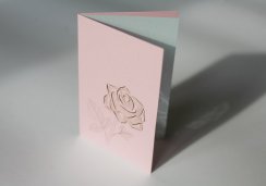Greeting card MINI ROSE | PORIGAMI