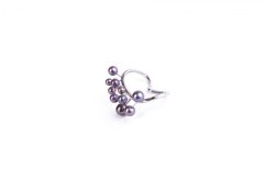 Ring double ARONIA black pearls | NOMIO