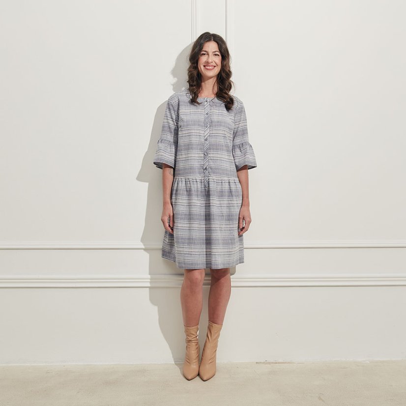 Striped Dress for bike | ZUZANA VESELÁ