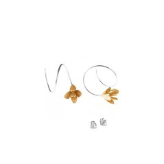 Náušnice THUJA spirála květ | HANUŠ LAMR