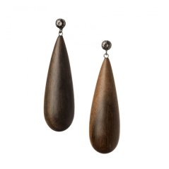 Earrings VERMEER EBONY black | NASTASSIA ALEINIKAVA