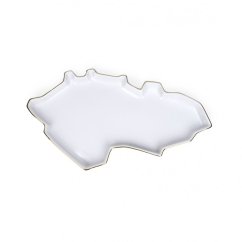 Republic Tray SILVER AND WHITE | QUBUS