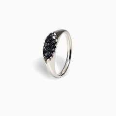Prsten RAW GEMSTONE II. lesklý | ADÉLA SCHICKER