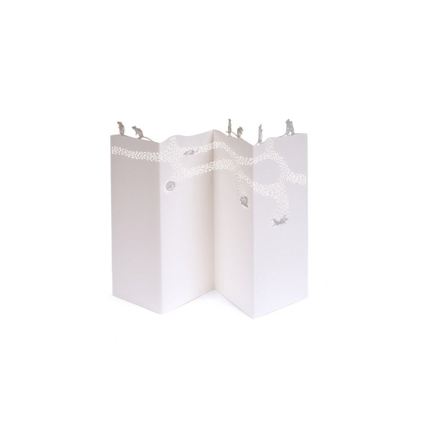 Papírové přání KRYSA | PORIGAMI