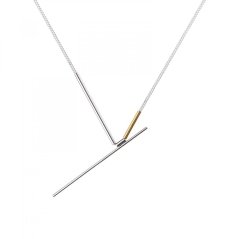 Náhrdelník LINES GOLD | KARLA JEWELRY STUDIO