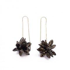 Earrings CHERRY glass pearls small | RENATA BACHMANN