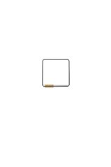 Ring with a MIDDLE MOBILE TUBE | KARLA JEWELRY STUDIO
