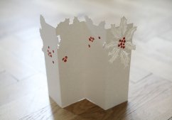 Greeting card HOLLY | PORIGAMI