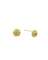 Náušnice GOOSEBUMPS OLIVINE GOLD STUD | METAFORMI
