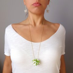 Necklace BIG BALL STAR long | RENATA BACHMANN