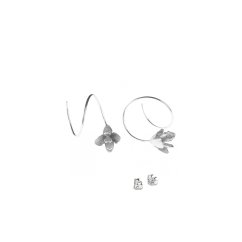 Náušnice THUJA spirála květ | HANUŠ LAMR