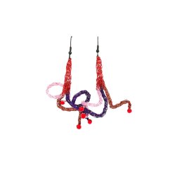 Earrings colored with STRIPS | BLANKA ŠPERKOVÁ