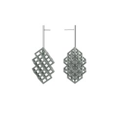 Earrings CUBE L | ART43D
