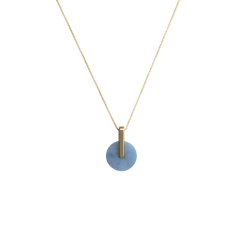 Necklace Adamantine AQUAMARINE | METAFORMI