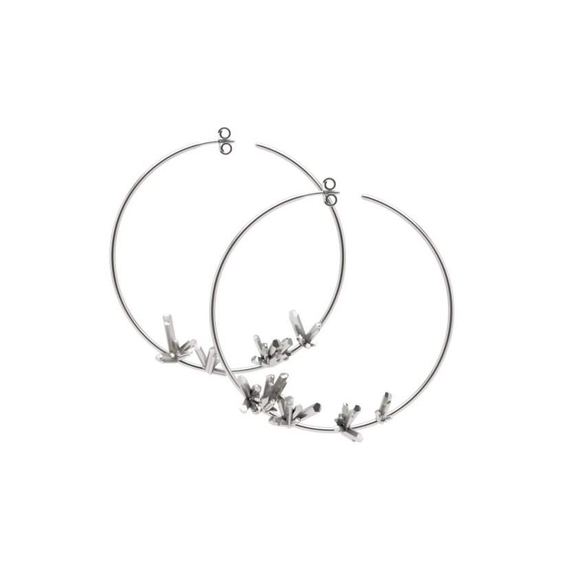 Náušnice NAICA circles L | BLUEBERRIES