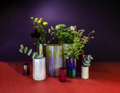 Vase NUEEVO | Art Nouveau technique Iris | LLEV