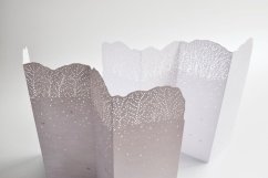 Papírové přání ZIMA | PORIGAMI