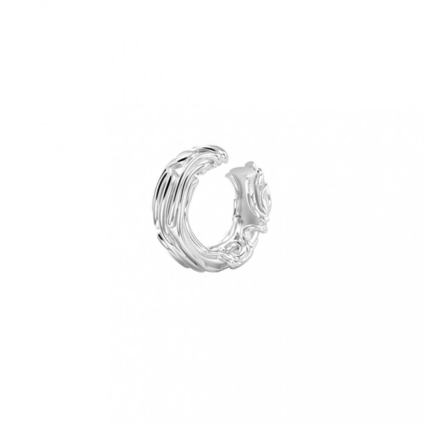 Earring NACRE BRAIN CORAL EAR CUFF | ANTONIE LECHER