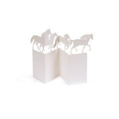 Greeting card HORSE | PORIGAMI
