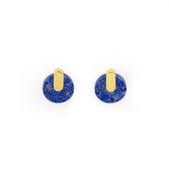 Earrings Adamantine Lapis | METAFORMI