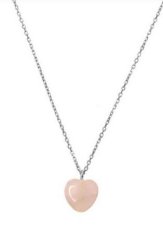 Necklace GUILTY PLEASURES SMALL SILVER HEART | METAFORMI