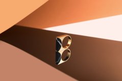 Ring Adamantine Nero | METAFORMI