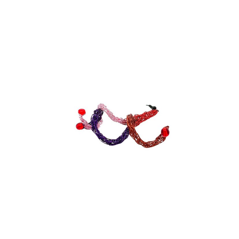 Earrings colored with STRIPS | BLANKA ŠPERKOVÁ