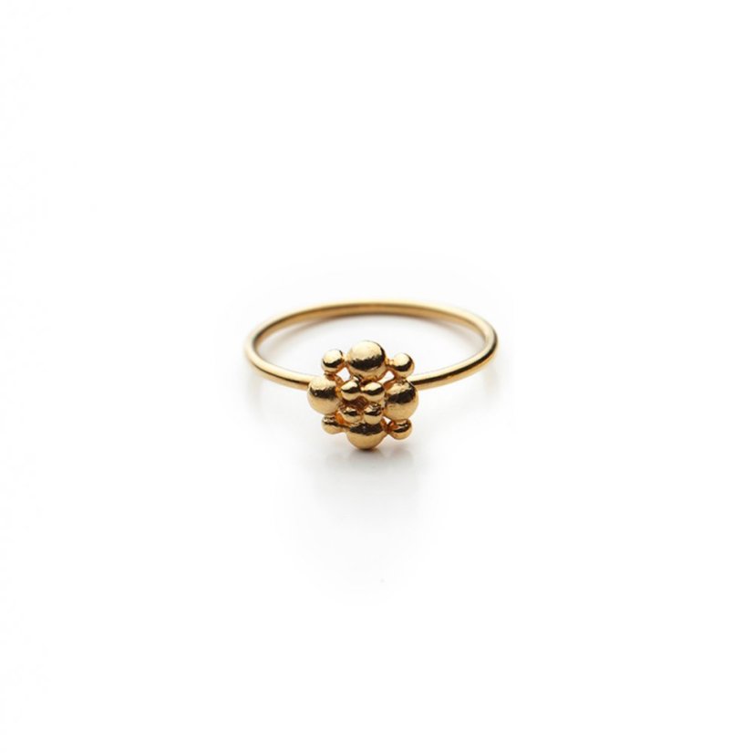 Ring FLOWER 12 beads | EVA RŮŽIČKOVÁ