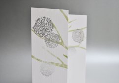 Greeting card MISTLETOE | PORIGAMI