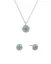 Náušnice GOOSEBUMBS TOPAZ SILVER STUD | METAFORMI