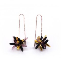 Náušnice CHERRY skleněné perle malé | RENATA BACHMANN