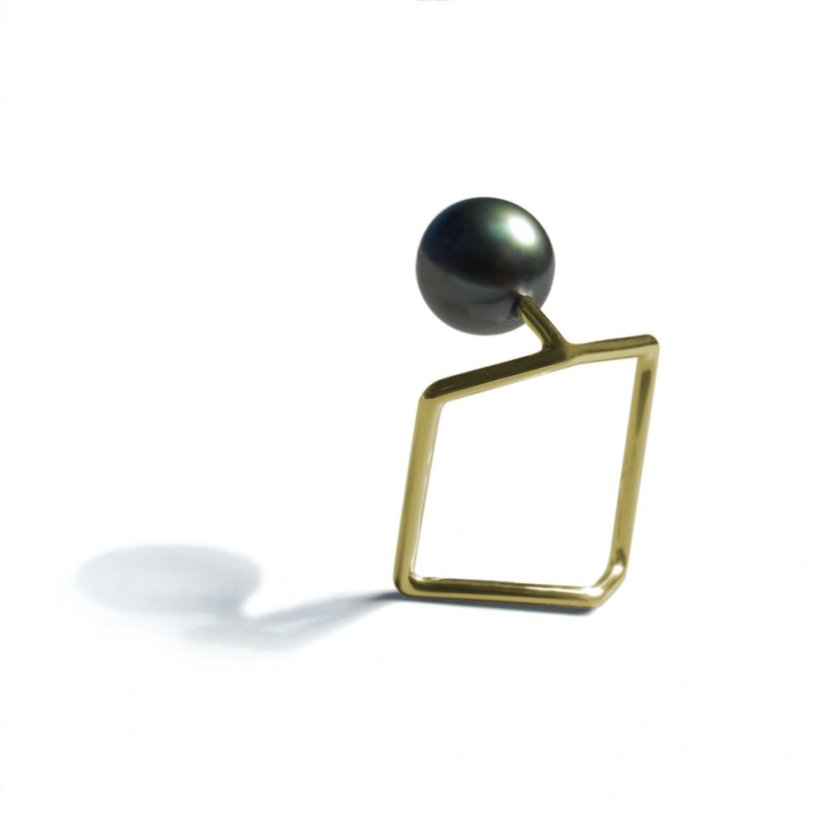 Ring DARK PEARL | NOMIO