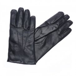 Men's black gloves | OSIČKOVÁ LUDMILA