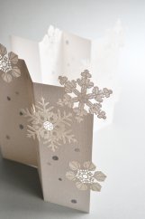 Greeting card SNOWFLAKES | PORIGAMI