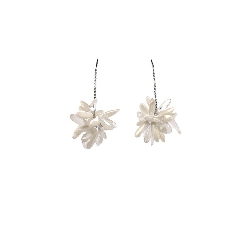 Náušnice CHERRY skleněné perle malé | RENATA BACHMANN