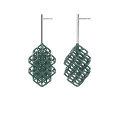 Earrings CUBE XL | ART43D