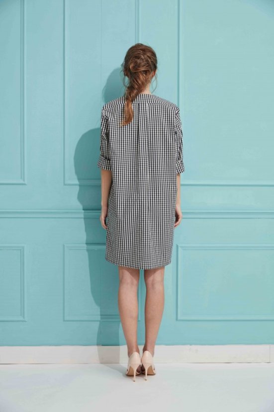 Oversize plaid shirt | ZUZANA VESELÁ