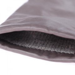 Women's gray gloves | OSIČKOVÁ LUDMILA