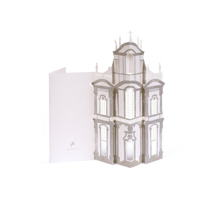 Greeting card | PRAGUE BAROQUE | PORIGAMI