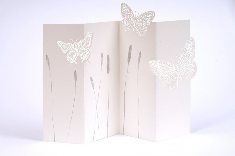 Greeting card BUTTERFLIES | PORIGAMI