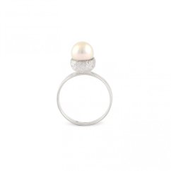 Ring OAKLET with pearl | HANUŠ LAMR