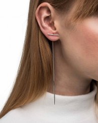 Earrings ULTRA CROSS LINE | MIROSLAVA LICHÁ