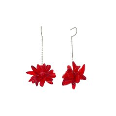 Earrings CHERRY glass pearls small | RENATA BACHMANN