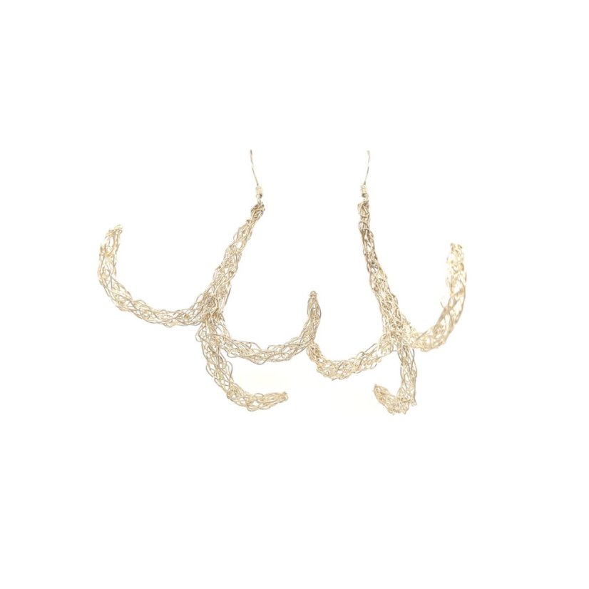 Earrings ANCHORS silver plated | BLANKA ŠPERKOVÁ