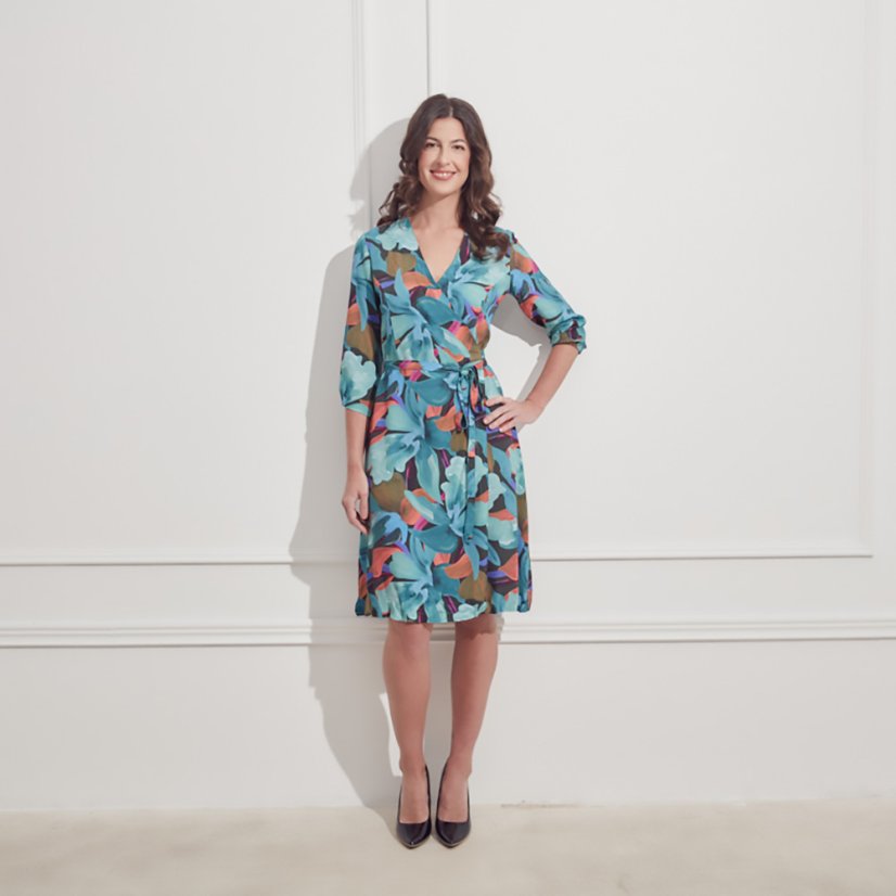 Princess wrap dress | ZUZANA VESELÁ