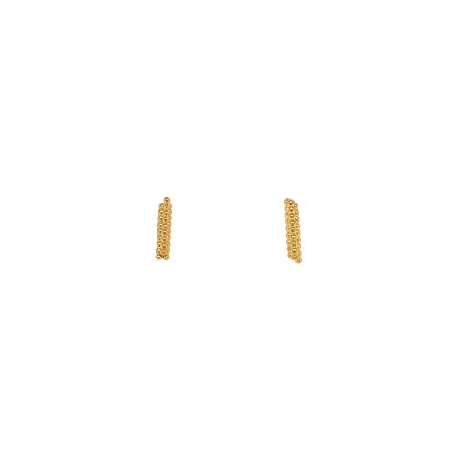 Earrings DROPLET BEADS LINE | BLUEBERRIES